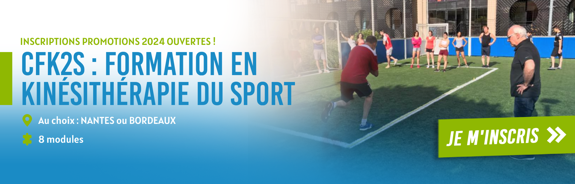 CEVAK - Formation kiné du sport Nantes Bordeaux